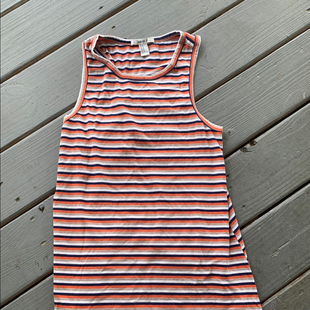 Forever 21 stretchy retro razor back dress